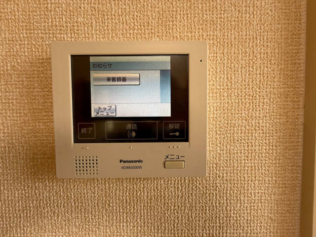 モニター付きインターホン