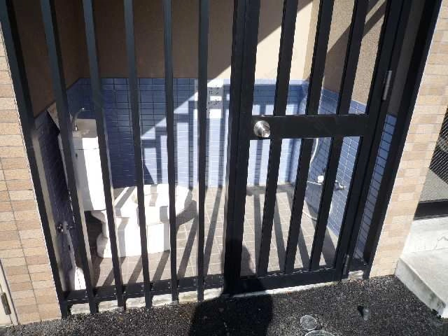 ペット足洗い場