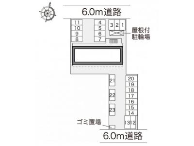 レオパレスザ　フィールド 2階 駐車場