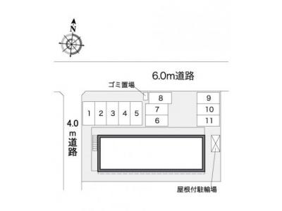 レオパレスｓｕｎｆｌｏｗｅｒ 1階 駐車場