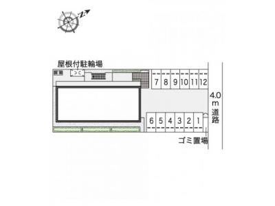 レオネクスト坊金 1階 駐車場