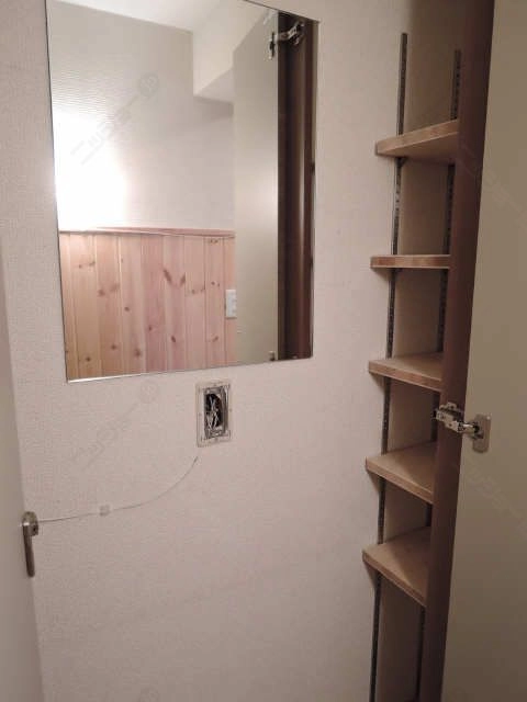 シューズBOX内鏡付き