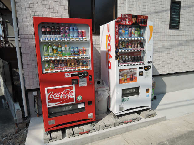 アパート内自動販売機
