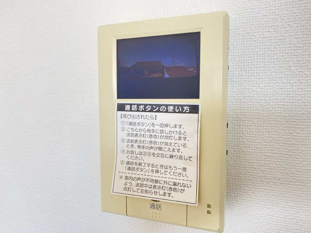 モニター付きインターホン