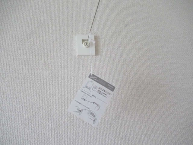 物干用ワイヤー受け側