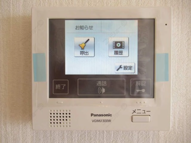 モニター付きインターホン