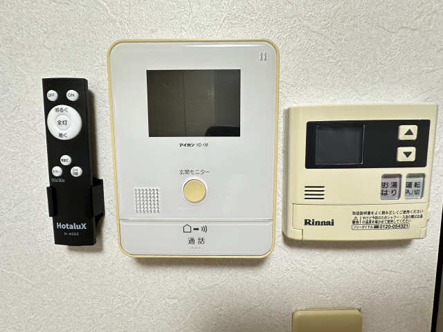 モニター付きインターホン