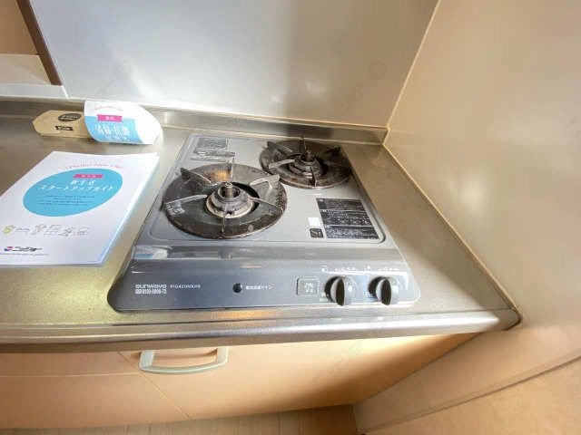 システムキッチン2口コンロ