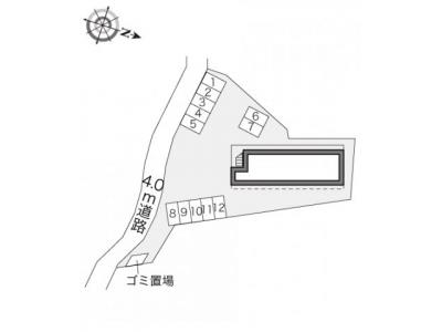 レオパレスＳｔａｒＦｉｅｌｄⅡ 2階 駐車場