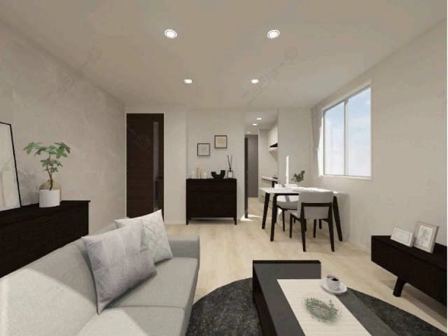 リビング（イメージパース）