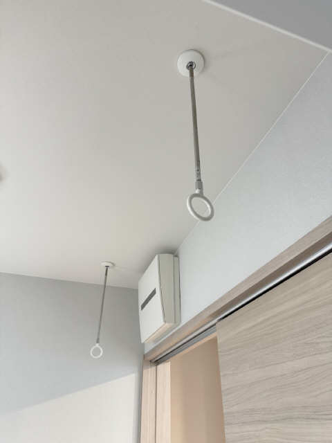 室内物干し（洗面所）