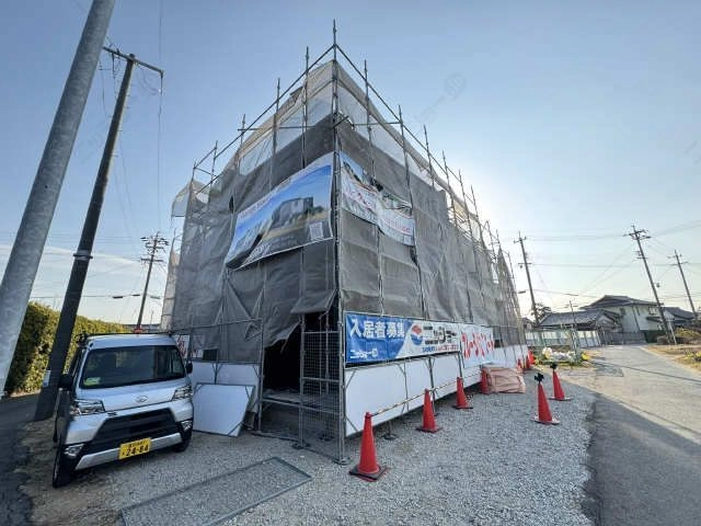 建築現場（北東面）