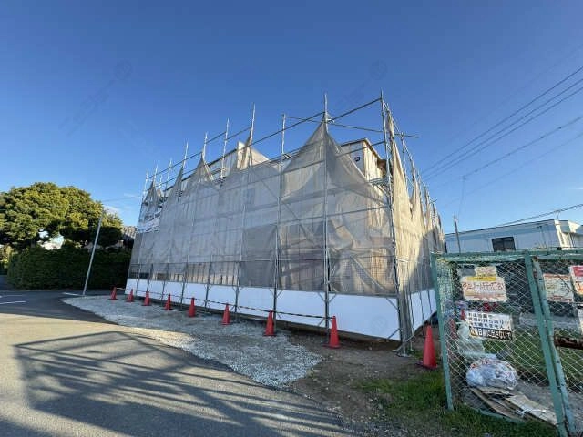 建築現場（北西面）