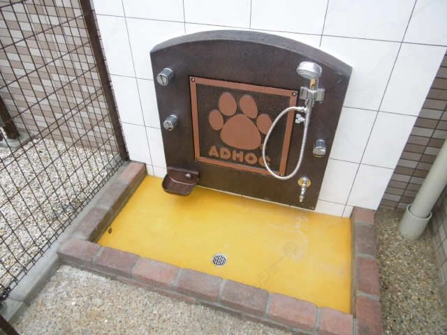 ペット用足洗 い場