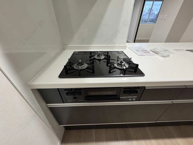 ビルトイン3口コンロ