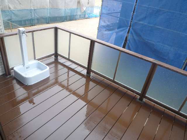 ウッドデッキ