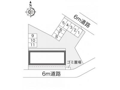 レオパレス愛松 3階 駐車場