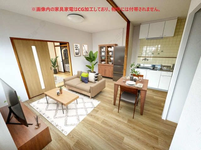 リビング-CG加工