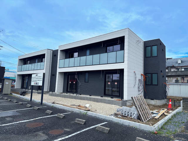 外観（建築中）