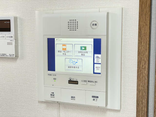 モニター付きインターホン