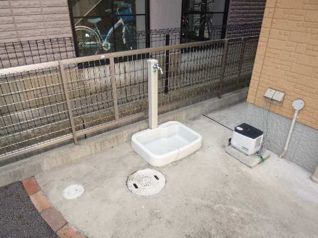 ペット足洗い場