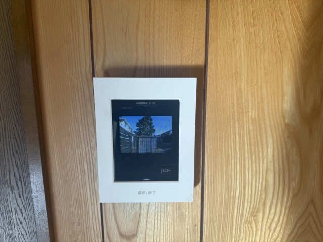 モニター付きインターホン