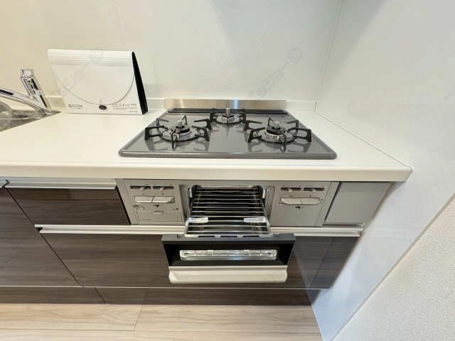 グリル付きコンロ