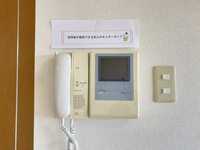 モニター付きインターホン