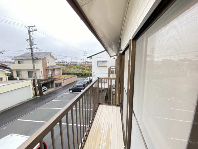 コーポ駅部田 2階 バルコニー