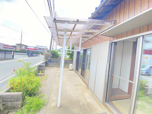 洗濯物干し場