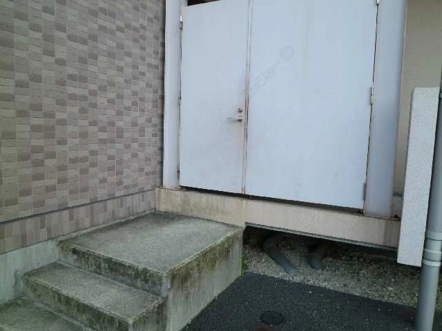 駐車場側出入り口