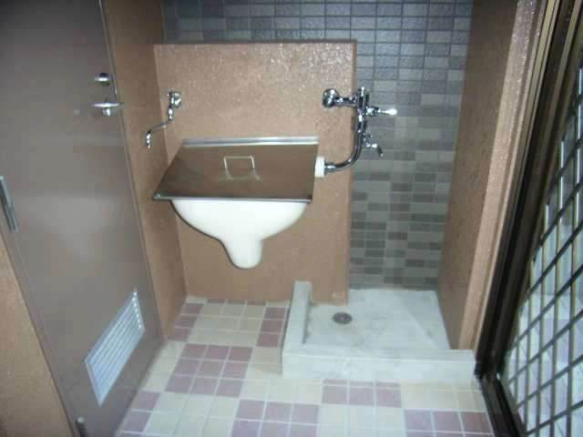 ペット足洗い場