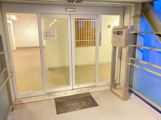 駐車場側オートロック