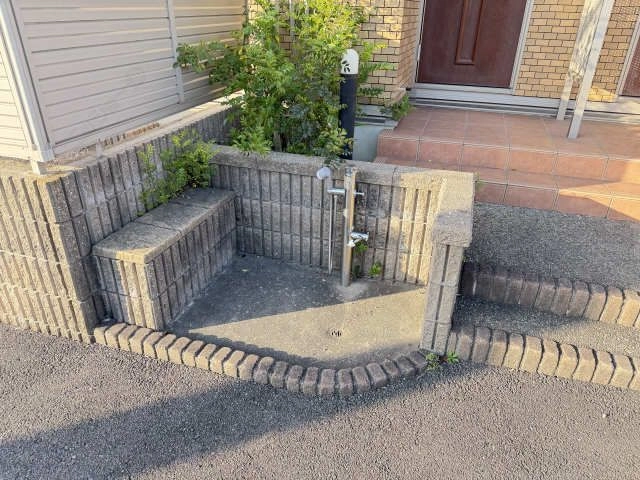 ペット用足洗い場