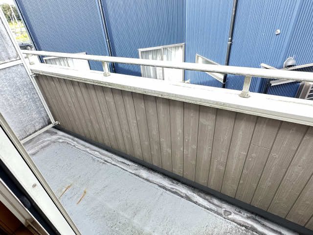 北側バルコニー