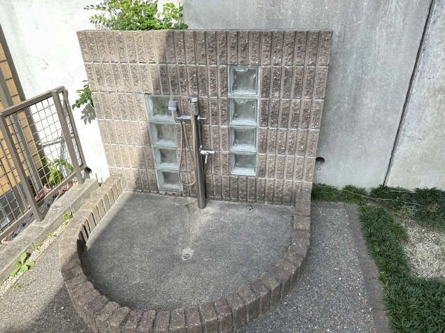 ペット足洗い場