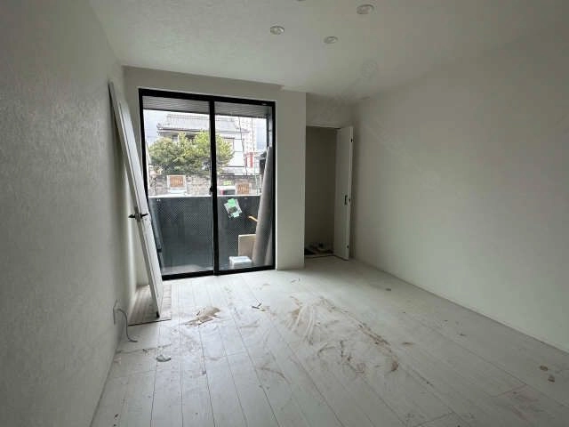 リビング建築中