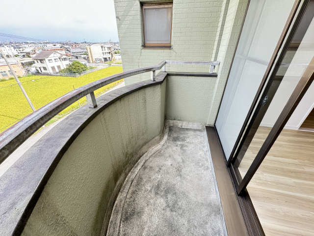 北側バルコニー