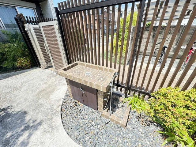 ペット用足洗い場