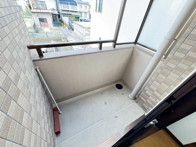 北部屋ベランダ