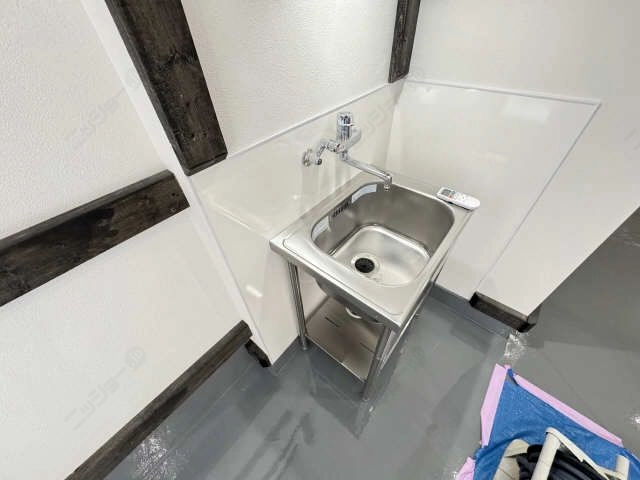 ガレージ内洗い場