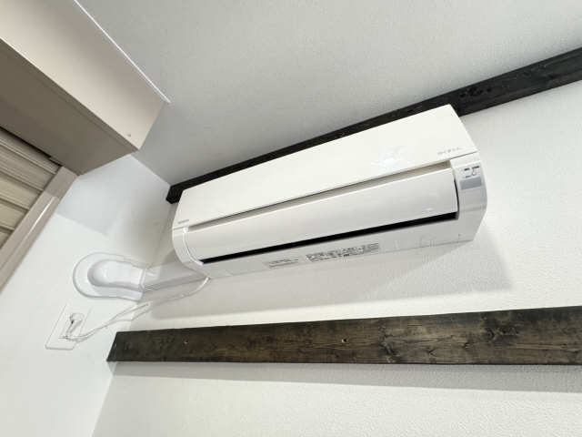 ガレージ内エアコン