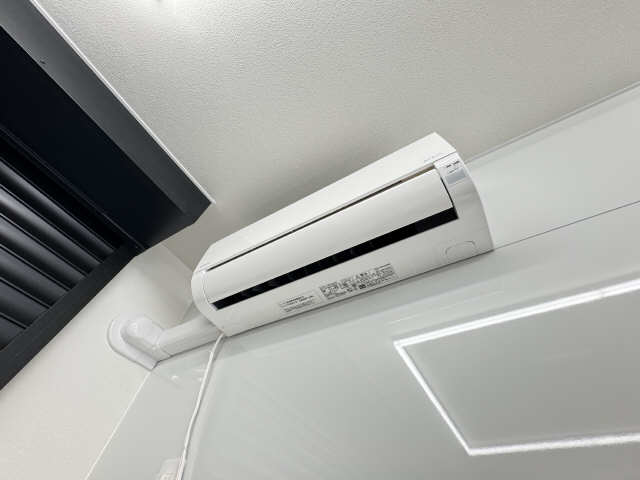 ガレージ内エアコン