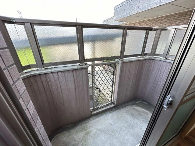 北側バルコニー