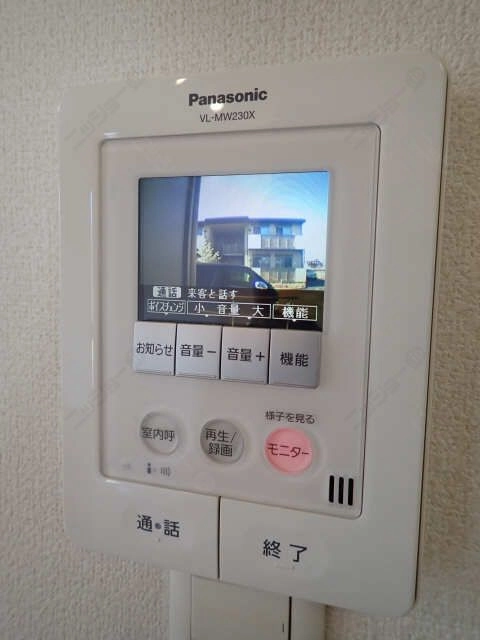 モニター付きインターホン