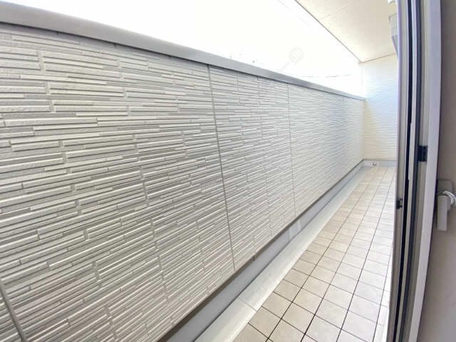 北面バルコニー