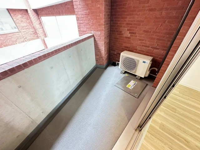 北側バルコニー