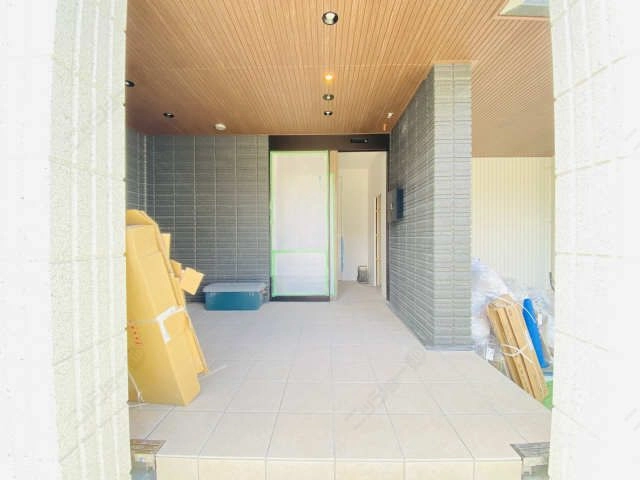 エントランス（建築中）