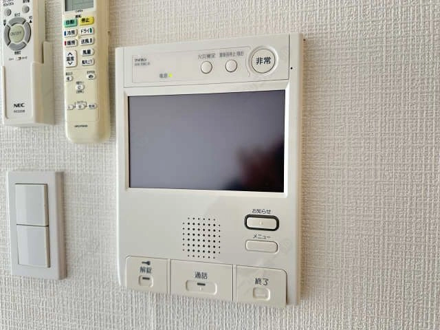 モニター付きインターホン