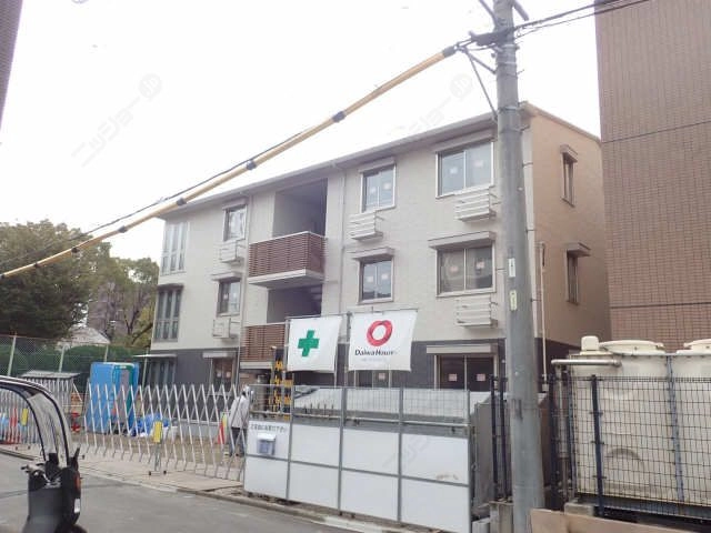 建物北側